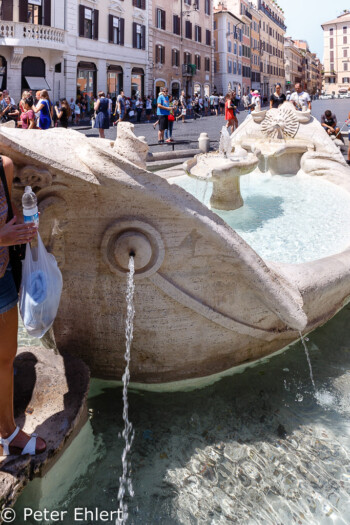 Fontana della Barcaccia  Roma Latio Italien by Peter Ehlert in Rom - Plätze und Kirchen