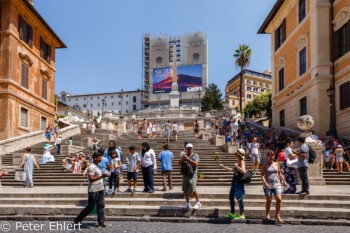 Spanische Treppe  Roma Latio Italien by Peter Ehlert in Rom - Plätze und Kirchen