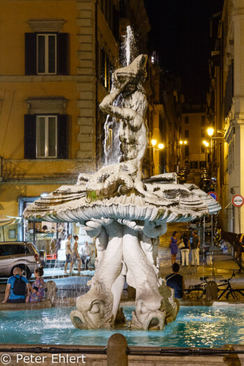 Fontana del Tritone  Roma Latio Italien by Peter Ehlert in Rom - Plätze und Kirchen