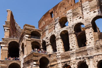 Colosseumgang  Roma Latio Italien by Peter Ehlert in Rom - Colosseum und Forum Romanum