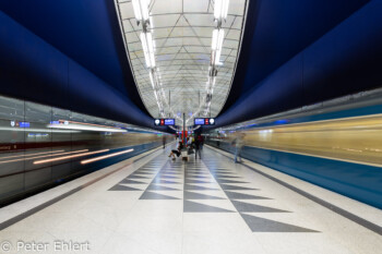 Hasenbergl  München Bayern Deutschland by Peter Ehlert in Munich Subway Stations