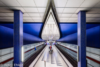 Hasenbergl  München Bayern Deutschland by Peter Ehlert in Munich Subway Stations