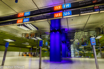 Münchner Freiheit  München Bayern Deutschland by Peter Ehlert in Munich Subway Stations