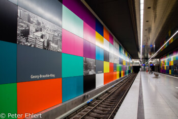 Georg-Brauchle-Ring  München Bayern Deutschland by Peter Ehlert in Munich Subway Stations