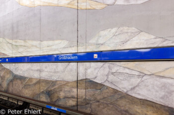 Großhadern  München Bayern Deutschland by Peter Ehlert in Munich Subway Stations