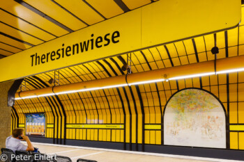 Theresienwiese  München Bayern Deutschland by Peter Ehlert in Munich Subway Stations