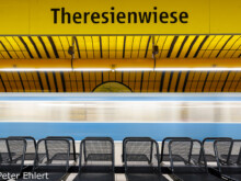 Theresienwiese  München Bayern Deutschland by Peter Ehlert in Munich Subway Stations