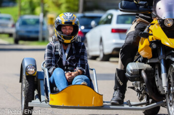 Sidecar Fahrerin  Bad Grönenbach Bayern Deutschland by Peter Ehlert in Kinderhospitz St. Nikolaus