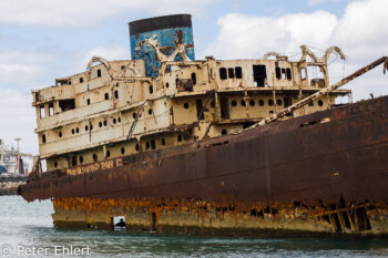 Wrack Telamon - Temple Hall  Arrecife Canarias Spanien by Peter Ehlert in LanzaroteCostaTeguise