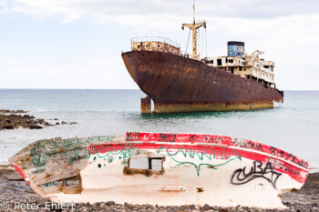 Wrack Telamon - Temple Hall  Arrecife Canarias Spanien by Peter Ehlert in LanzaroteCostaTeguise