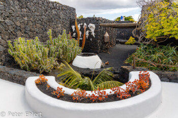 Innenhof  Teguise Canarias Spanien by Peter Ehlert in LanzaroteFundacion