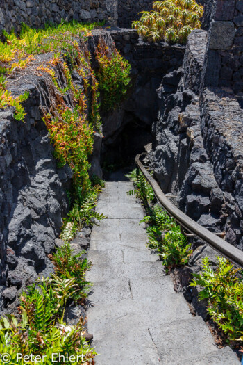 Treppe zum unteren Wohnbereich  Teguise Canarias Spanien by Peter Ehlert in LanzaroteFundacion