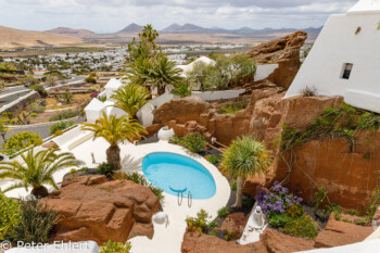 Privater Pool für Appartements  Nazaret Canarias Spanien by Peter Ehlert in LanzaroteLagomar