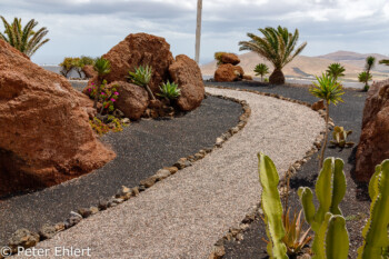 Weg zur Strasse  Nazaret Canarias Spanien by Peter Ehlert in LanzaroteLagomar