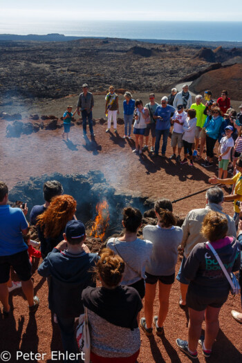 Vorführung  Tinajo Canarias Spanien by Lara Ehlert in LanzaroteNPTimanfaya