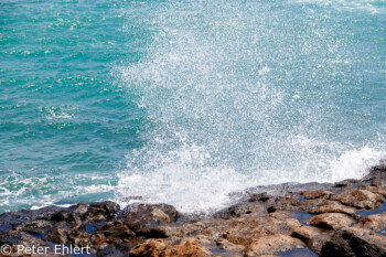 Brandung  Costa Teguise Canarias Spanien by Peter Ehlert in LanzarotePlayaCucharas