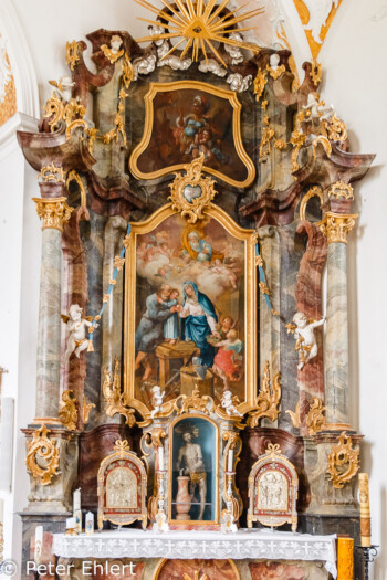 Seitenaltar  Schmiechen Bayern Deutschland by Peter Ehlert in Streuselkuchen