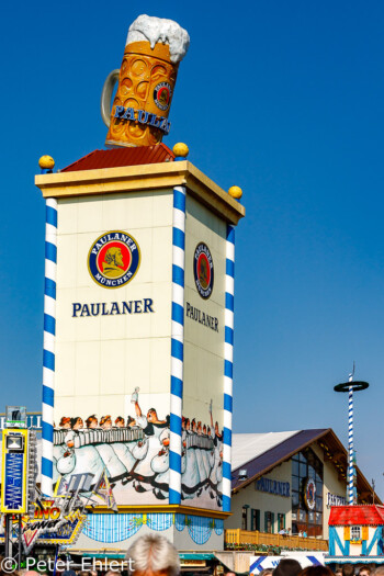 Paulaner Turm  München Bayern Deutschland by Peter Ehlert in WiesnWorkshop2018