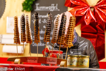 Waffelstand  Abensberg Bayern Deutschland by Peter Ehlert in Abensberg