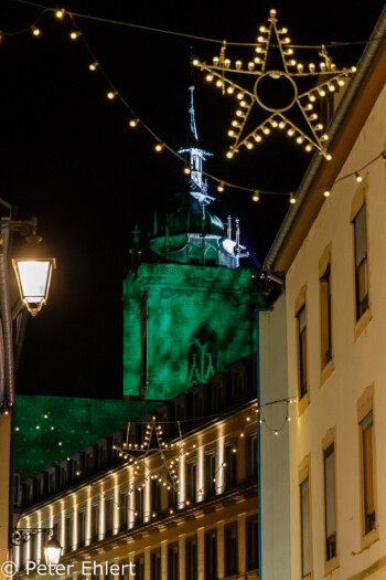 Turm der Kathedrale  Colmar Département Haut-Rhin Frankreich by Peter Ehlert in Elsass-Winter