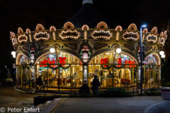 Karoussel  Colmar Département Haut-Rhin Frankreich by Peter Ehlert in Elsass-Winter