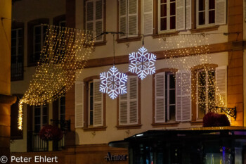 Weihnachtsbeleuchtung  Straßburg Département Bas-Rhin Frankreich by Peter Ehlert in Elsass-Winter