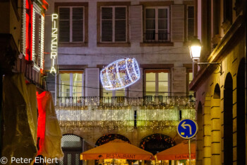 Weihnachtsbeleuchtung  Straßburg Département Bas-Rhin Frankreich by Peter Ehlert in Elsass-Winter