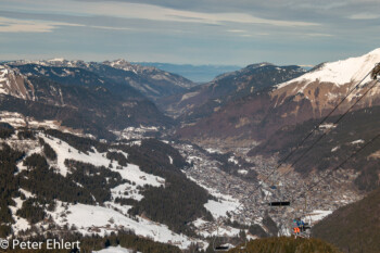 Blick auf Morzine und Lac Lemán  Les Gets Département Haute-Savoie Frankreich by Peter Ehlert in Ski_LesGets