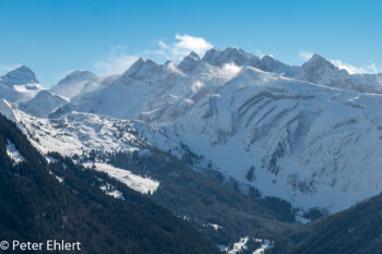Berge im Morgenlicht  Les Gets Département Haute-Savoie Frankreich by Peter Ehlert in Ski_LesGets