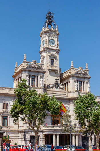 Rathaus  Valencia Provinz Valencia Spanien by Lara Ehlert in Valencia_Rathaus_Hauptpost