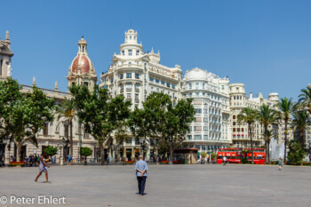 Rathausplatz  Valencia Provinz Valencia Spanien by Lara Ehlert in Valencia_Rathaus_Hauptpost