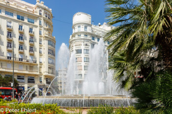 Springbrunnen  Valencia Provinz Valencia Spanien by Lara Ehlert in Valencia_Rathaus_Hauptpost