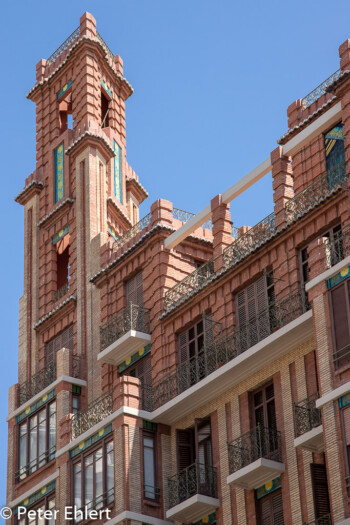 Bürogebäude  Valencia Provinz Valencia Spanien by Peter Ehlert in Valencia_Rathaus_Hauptpost