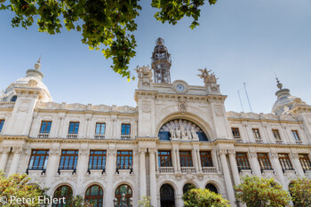 Hauptpost  Valencia Provinz Valencia Spanien by Peter Ehlert in Valencia_Rathaus_Hauptpost