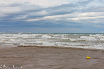 Mittelmeer bei Sturm  Valencia Provinz Valencia Spanien by Peter Ehlert in Valencia_Hafen_Sturm