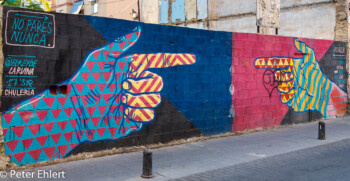 Street Art  Valencia Provinz Valencia Spanien by Peter Ehlert in Valencia_Cabanyal