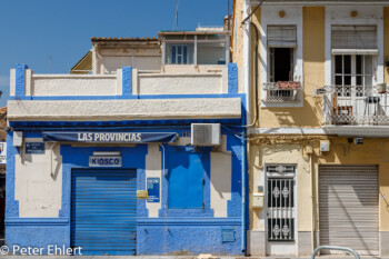 Blauer Kiosk  Valencia Provinz Valencia Spanien by Peter Ehlert in Valencia_Cabanyal