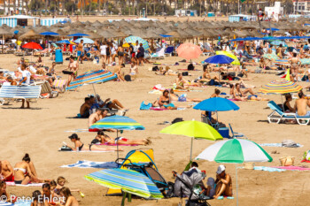 Strand  Valencia Provinz Valencia Spanien by Peter Ehlert in Valencia_canbanyal_strand