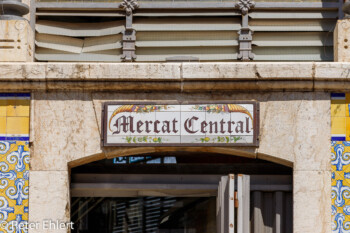 Alter Eingang  Valencia Provinz Valencia Spanien by Peter Ehlert in Valencia_mercat_central