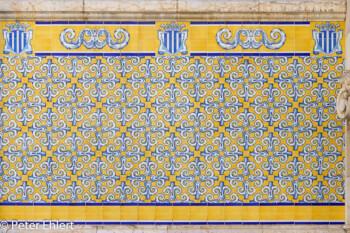 Ornametfliesen  Valencia Provinz Valencia Spanien by Peter Ehlert in Valencia_mercat_central