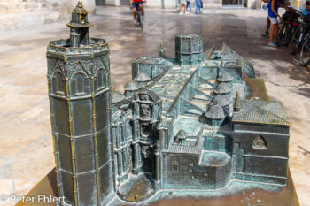 Model der Kathedrale  Valencia Provinz Valencia Spanien by Peter Ehlert in Valencia_Kathedrale