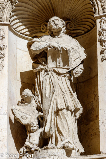 Eingangsportal der Kathedrale  Valencia Provinz Valencia Spanien by Peter Ehlert in Valencia_Kathedrale
