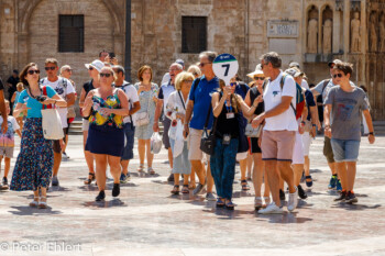 Reisegruppe  Valencia Provinz Valencia Spanien by Peter Ehlert in Valencia_Kathedrale