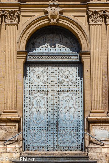 Metalltür  Valencia Provinz Valencia Spanien by Lara Ehlert in Valencia_Stadtrundgang