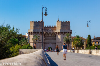 Torres de Serranos  Valencia Provinz Valencia Spanien by Lara Ehlert in Valencia_Stadtrundgang