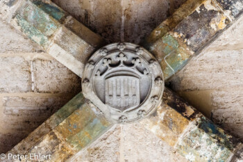 Wappen in Kuppel  Valencia Provinz Valencia Spanien by Peter Ehlert in Valencia_Stadtrundgang