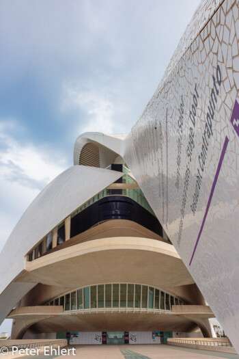 Dachstütze mit Gebäude  Valencia Provinz Valencia Spanien by Lara Ehlert in Valencia_Arts i Ciences