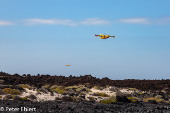 Löschflugzeug Canadair CL.215 T  Haría Kanarische Inseln Spanien by Peter Ehlert in LanzaroteInsel