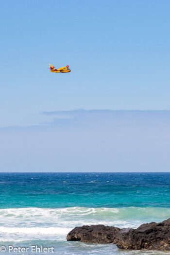 Löschflugzeug Canadair CL.215 T  Haría Kanarische Inseln Spanien by Peter Ehlert in LanzaroteInsel