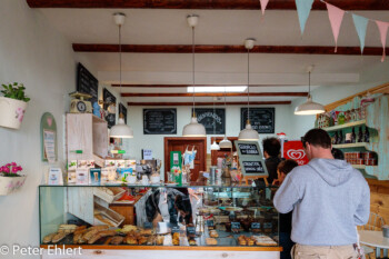 Matulas Café  Teguise Kanarische Inseln Spanien by Peter Ehlert in LanzaroteTeguise